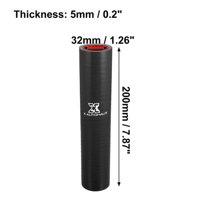Straight Silicone Reducer Hose 1.26" ID x 7.87" Length for Universal Car