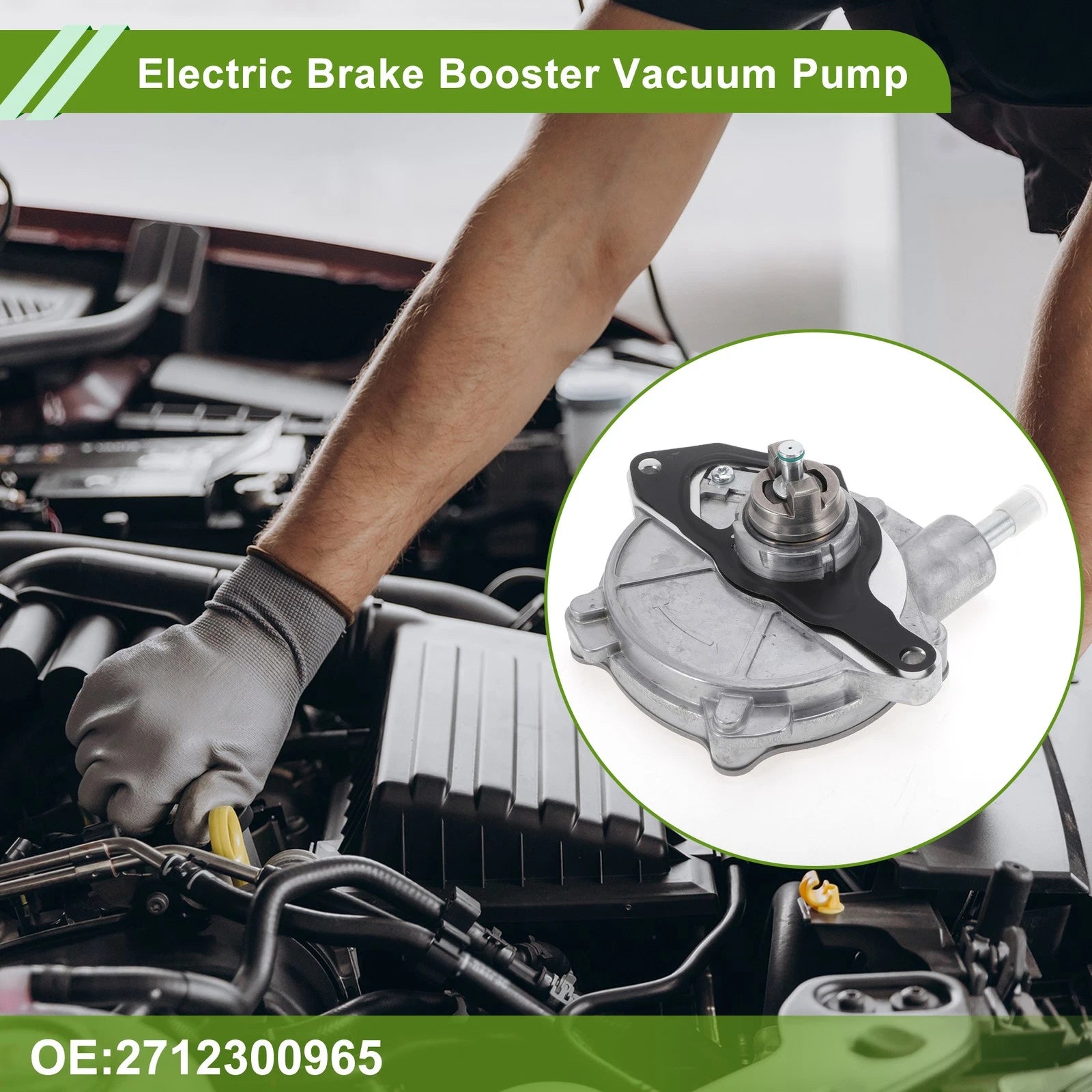 Brake Vacuum Pump Replacement for Mercedes-Benz C230 (2003–2005)