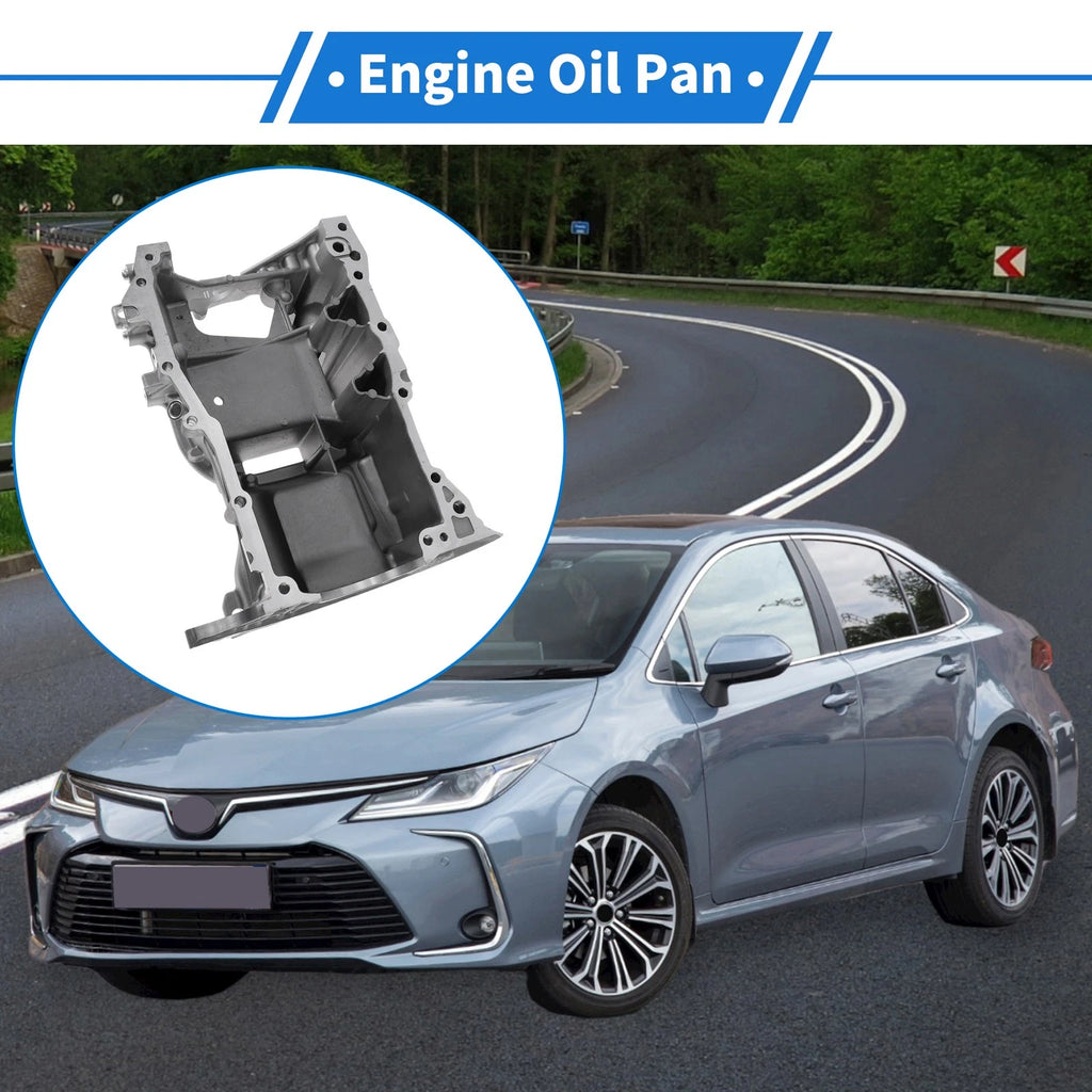 Engine Oil Pan Replacement for Toyota Corolla (2009–2019) Aluminum