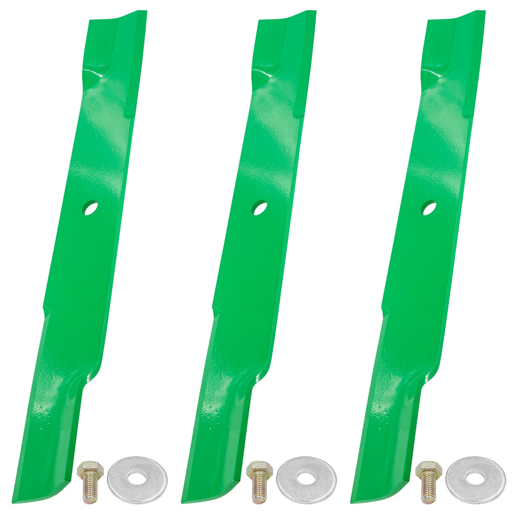 60-Inch Deck Blades with Bolt for Hustler Zero Turn (Fits 2000–2024)