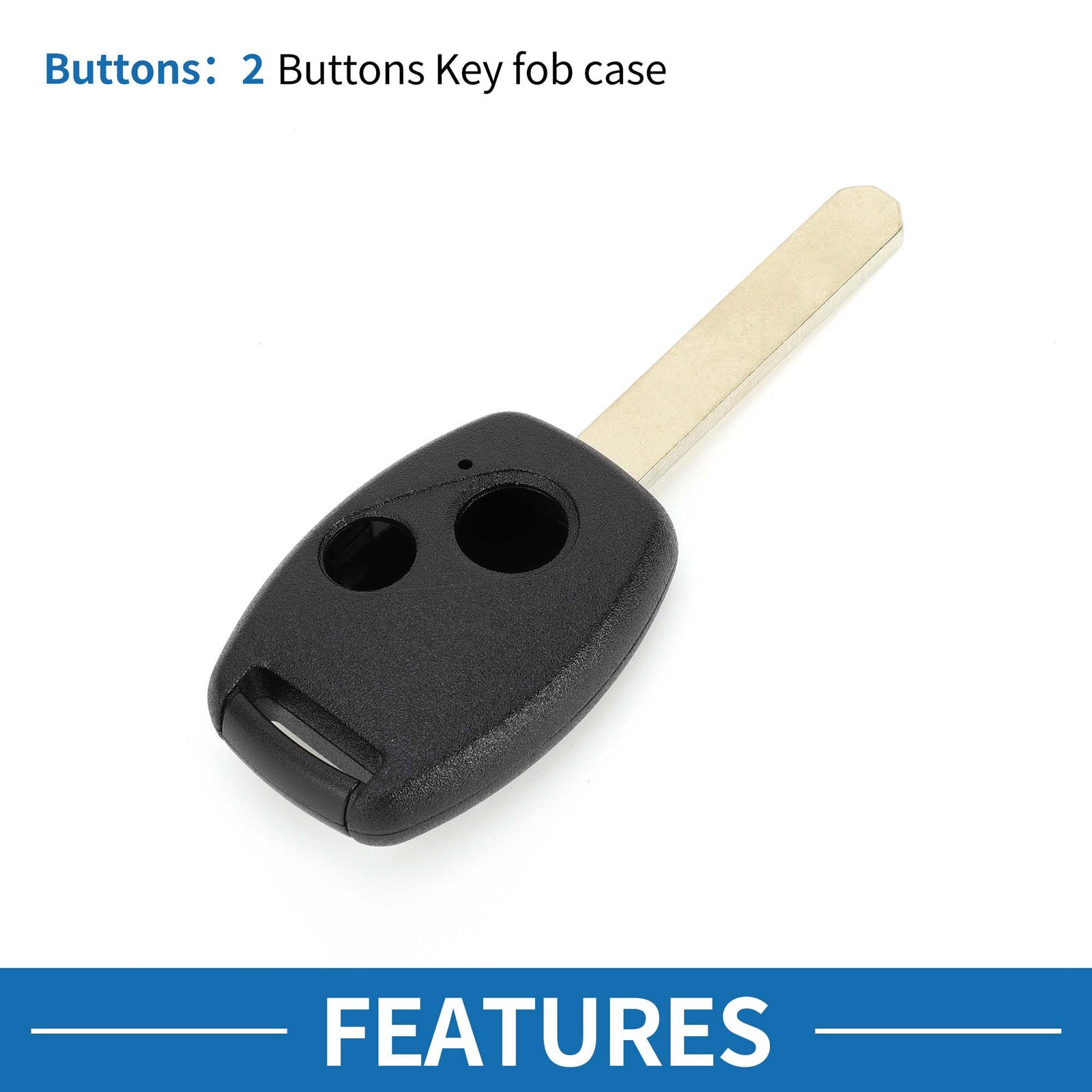 Keyless Entry Remote Fob Shell Case Set for Honda Civic (2006–2013)