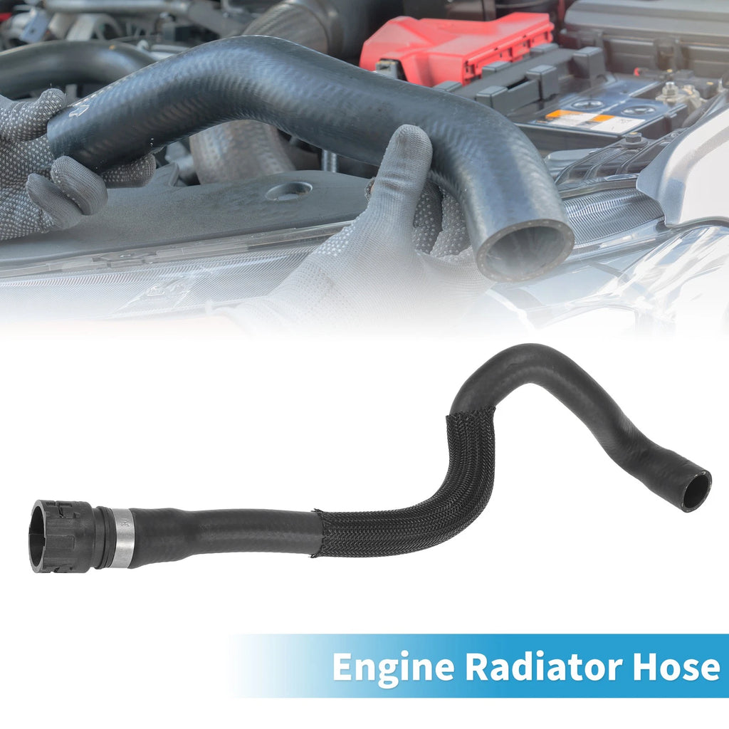 Engine Radiator Hose for BMW 550i 4.4L Replacement Black (2011–2013)