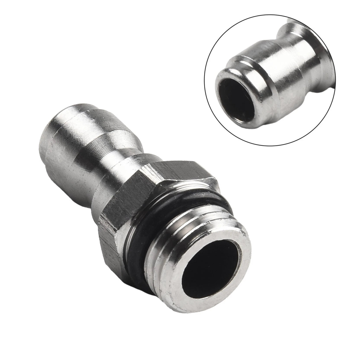 1/4 Quick Connector for High Pressure Washer Snow Foam Bottle