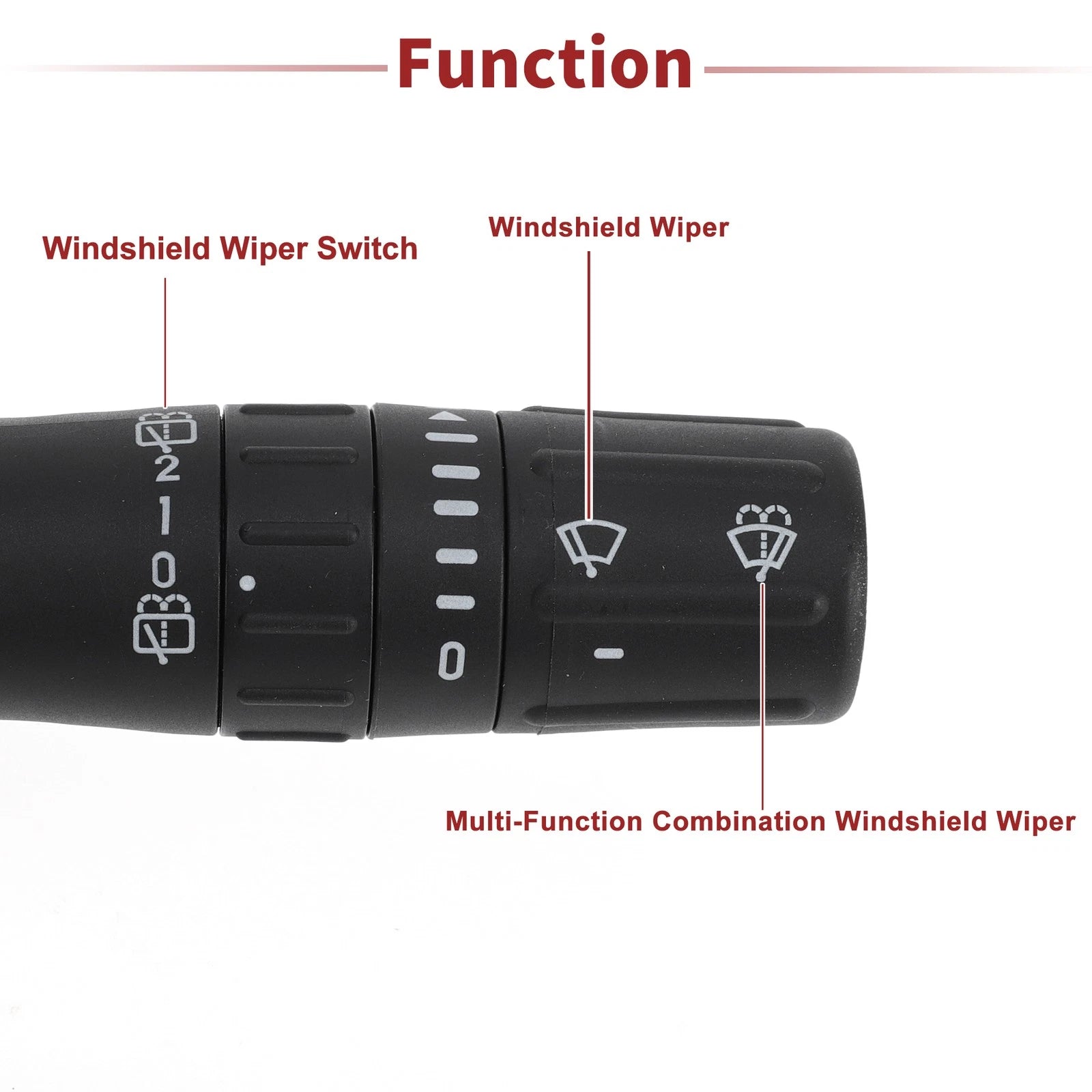 Front Windshield Wiper Switch Replacement for Ford Explorer (2011–2015)