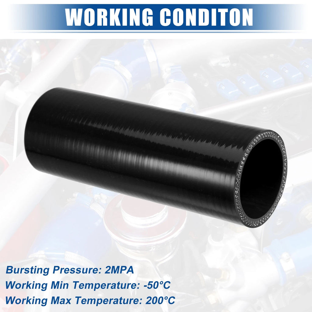 1.75" ID 6" Length Silicone Reducer Hose for Intercooler (Universal)