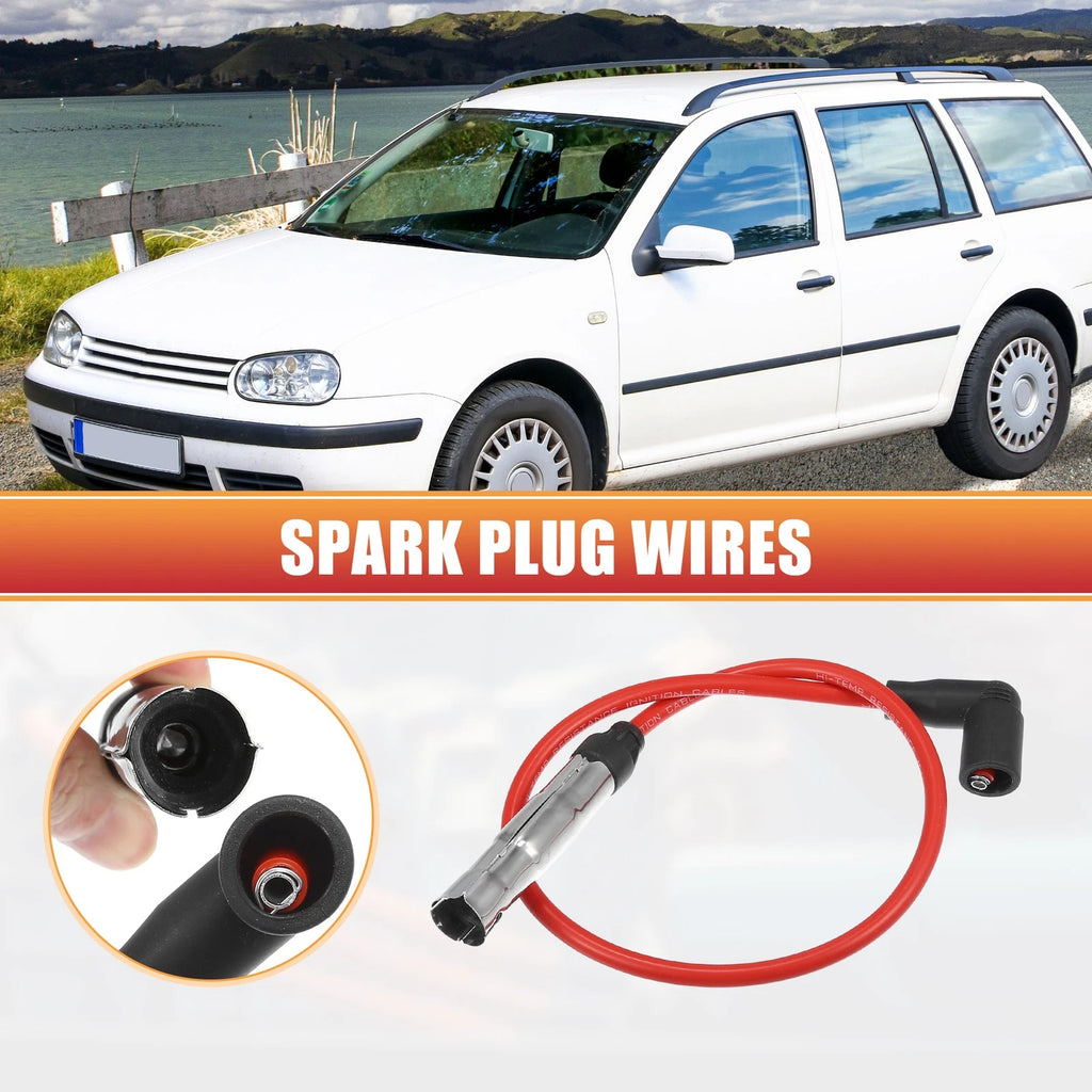 Spark Plug Wire and Ignition Coil Cable Set for Volkswagen Beetle (2010–2019)