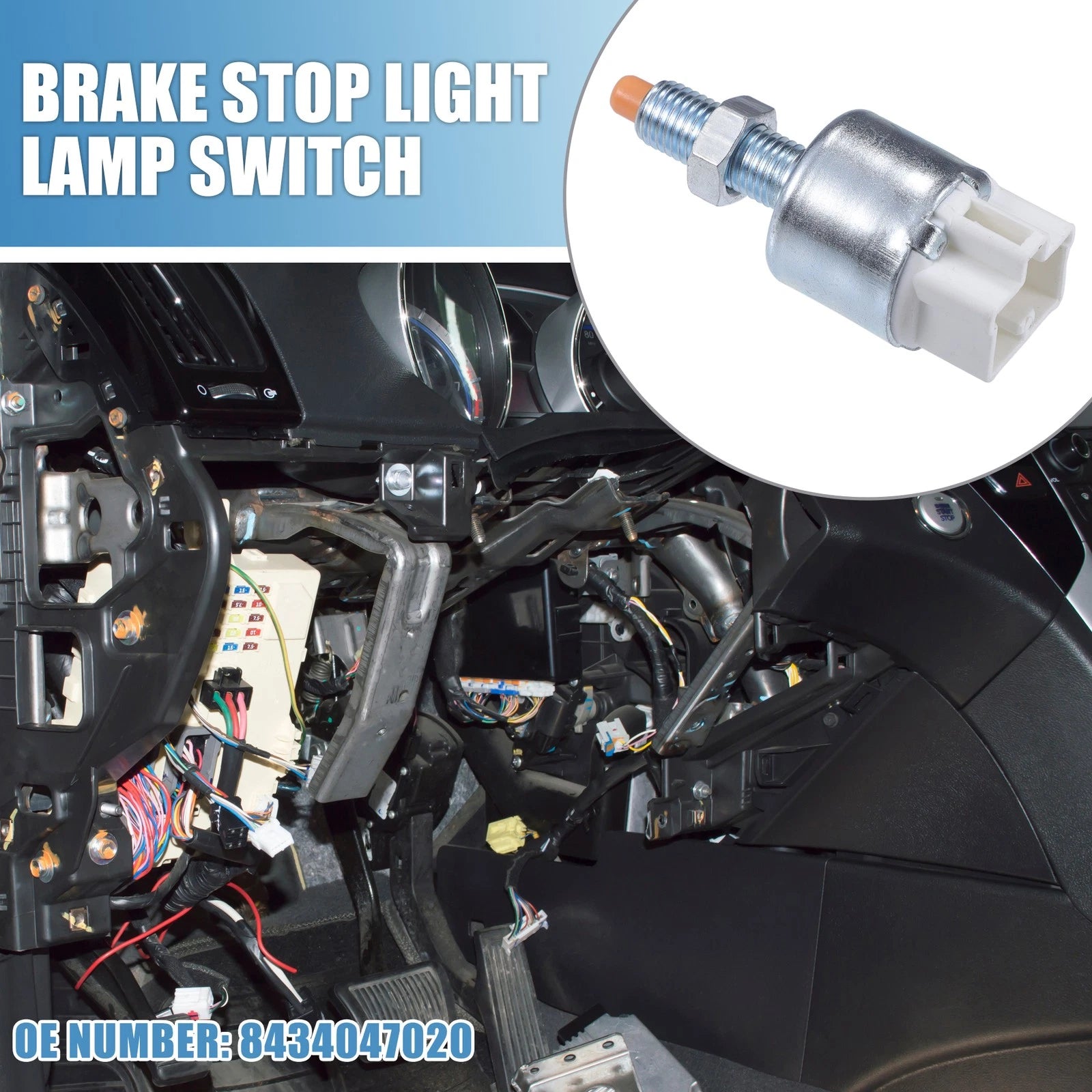 Brake Stop Light Switch for Toyota Corolla (2005–2008)