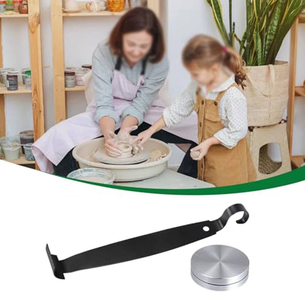 Set of 2 Pottery Trimming Tools for Clay Sculpting
