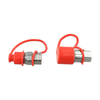 Flat Face Hydraulic Couplings Quick Connector 250-325BAR
