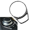 Carbon Fiber FM Switch Panel Cover for BMW 6 Series E63 E64 (2004–2010)