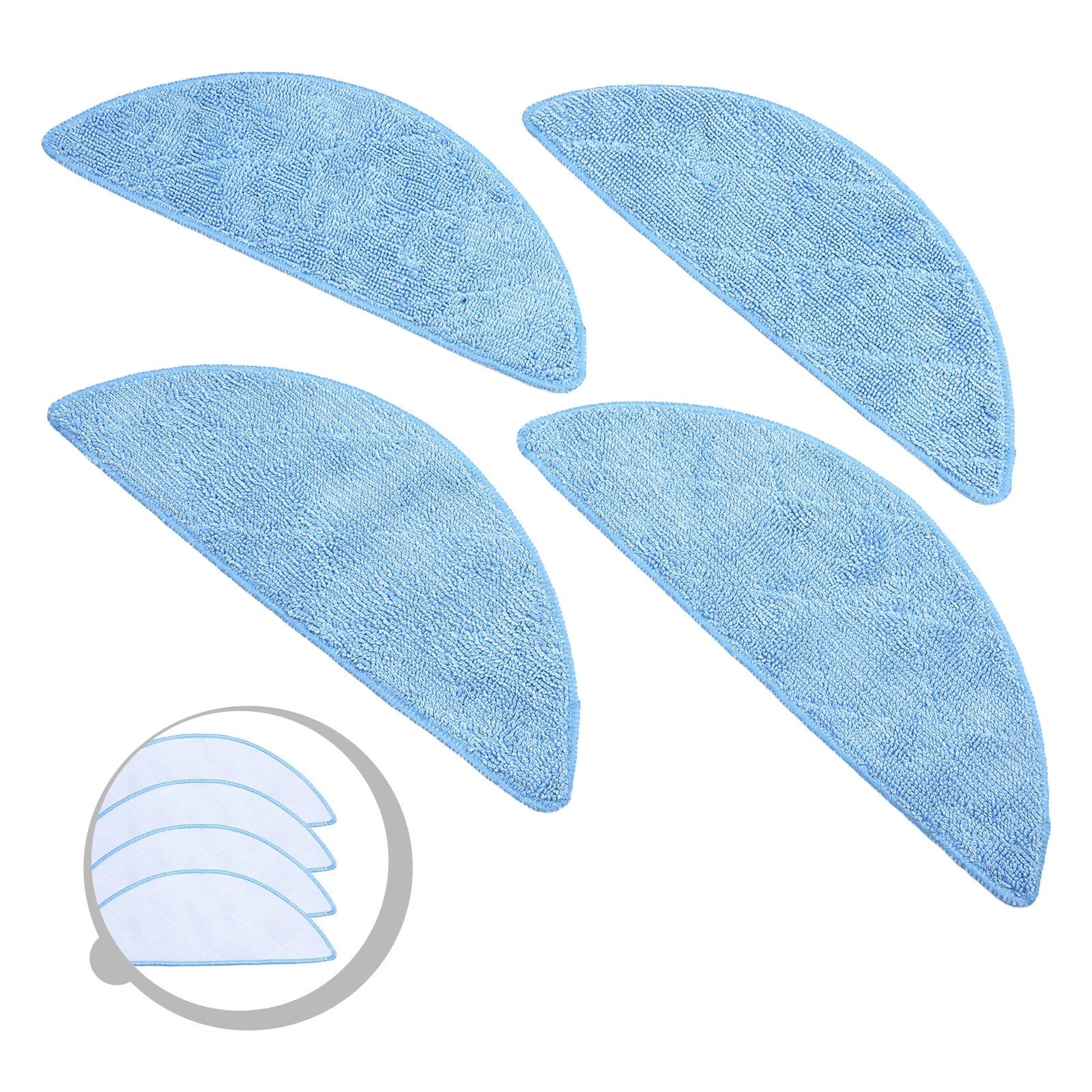 Replacement Mop Cloths for Conga Robot Vacuum (2019–2023)
