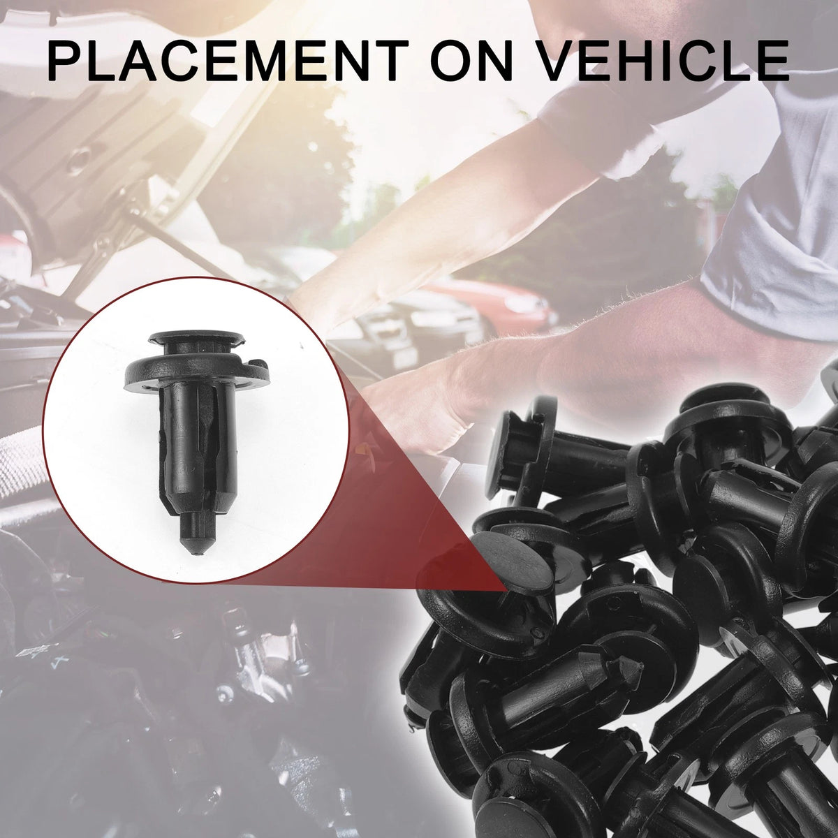 20 Pcs Front Fender Skirt Clip for Honda Pilot (2003–2015), Accord (1997–2007)