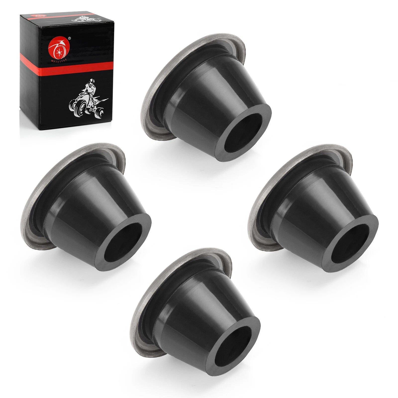 Rubber Handlebar Mount Bushings for Honda CR125R CR250R CR500R CRF250R CRF250X