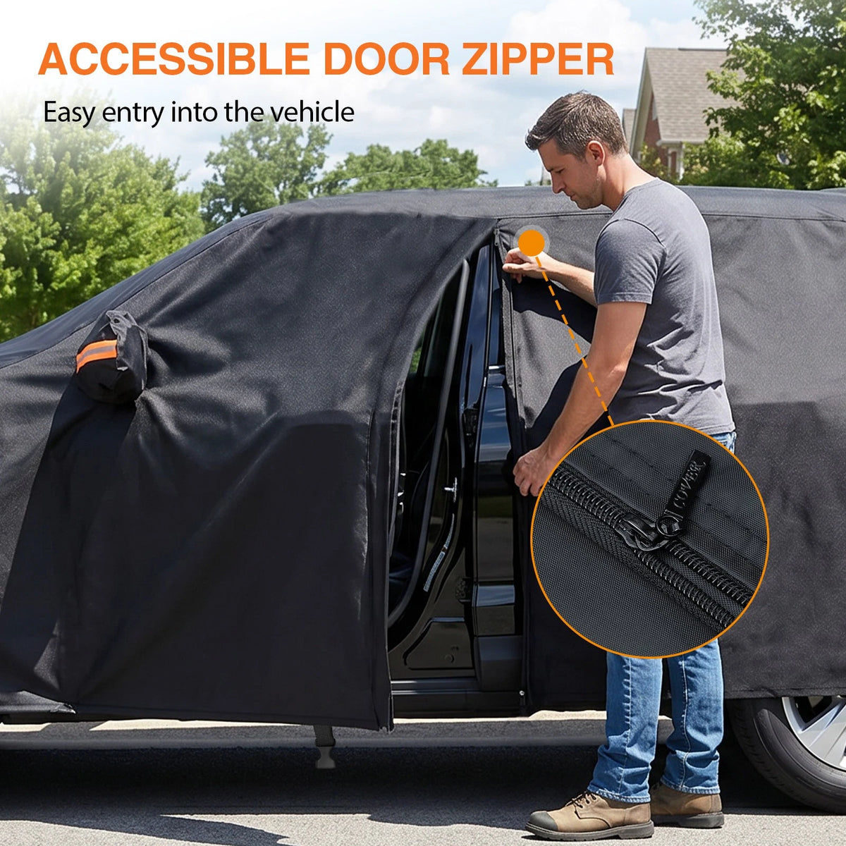 Heavy Duty Waterproof Car Cover for Ford Expedition (1997–2023)