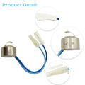 Defrost Thermostat for Refrigerator (Fits Multiple Brands and Models)