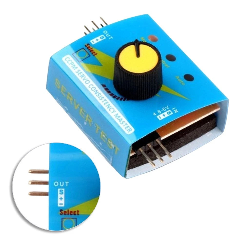 RC Controller Tester for ESC with Manual Neutral & Auto Test Modes