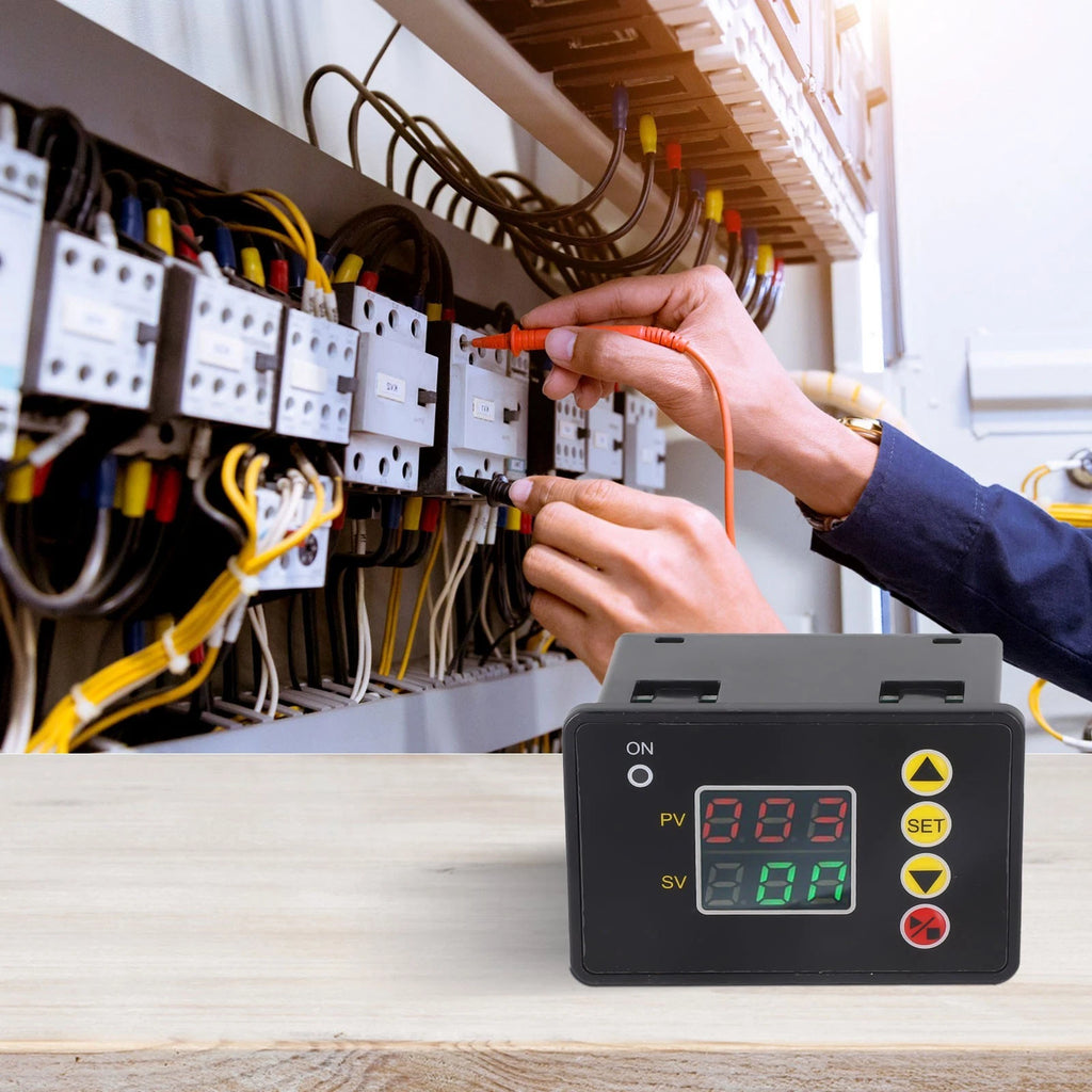 Digital Timer Relay Module for Electrical Appliances