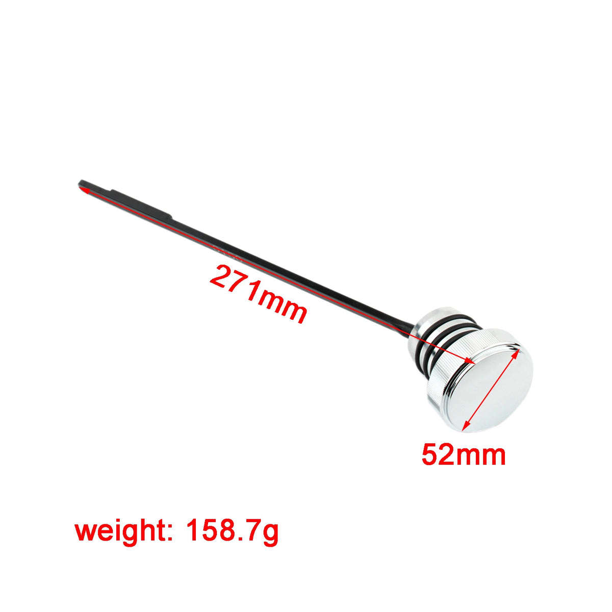 Oil Dipstick Tank Cap Plug 0710-0150 for Harley Davidson Dyna (1999–2005)
