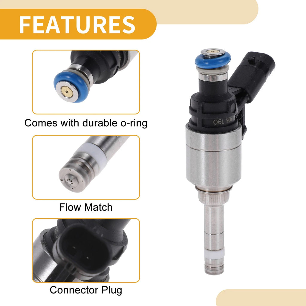 1 Pc Fuel Injector Replacement for Audi A5 2015–2024 Engine Fuel Nozzle