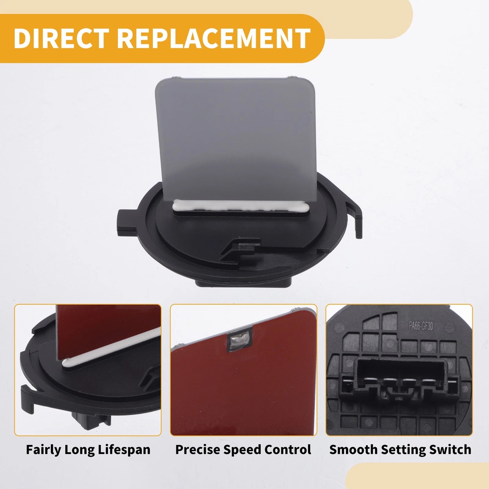 HVAC Blower Motor Resistor Heater Blower Replacement for Hyundai Tucson (2016–2021)