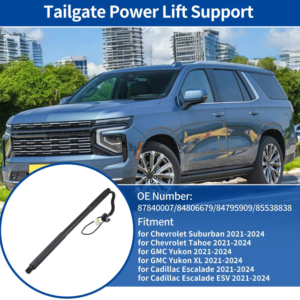 Tailgate Power Lift Support Replacement for Chevy Suburban Tahoe (2021–2024)