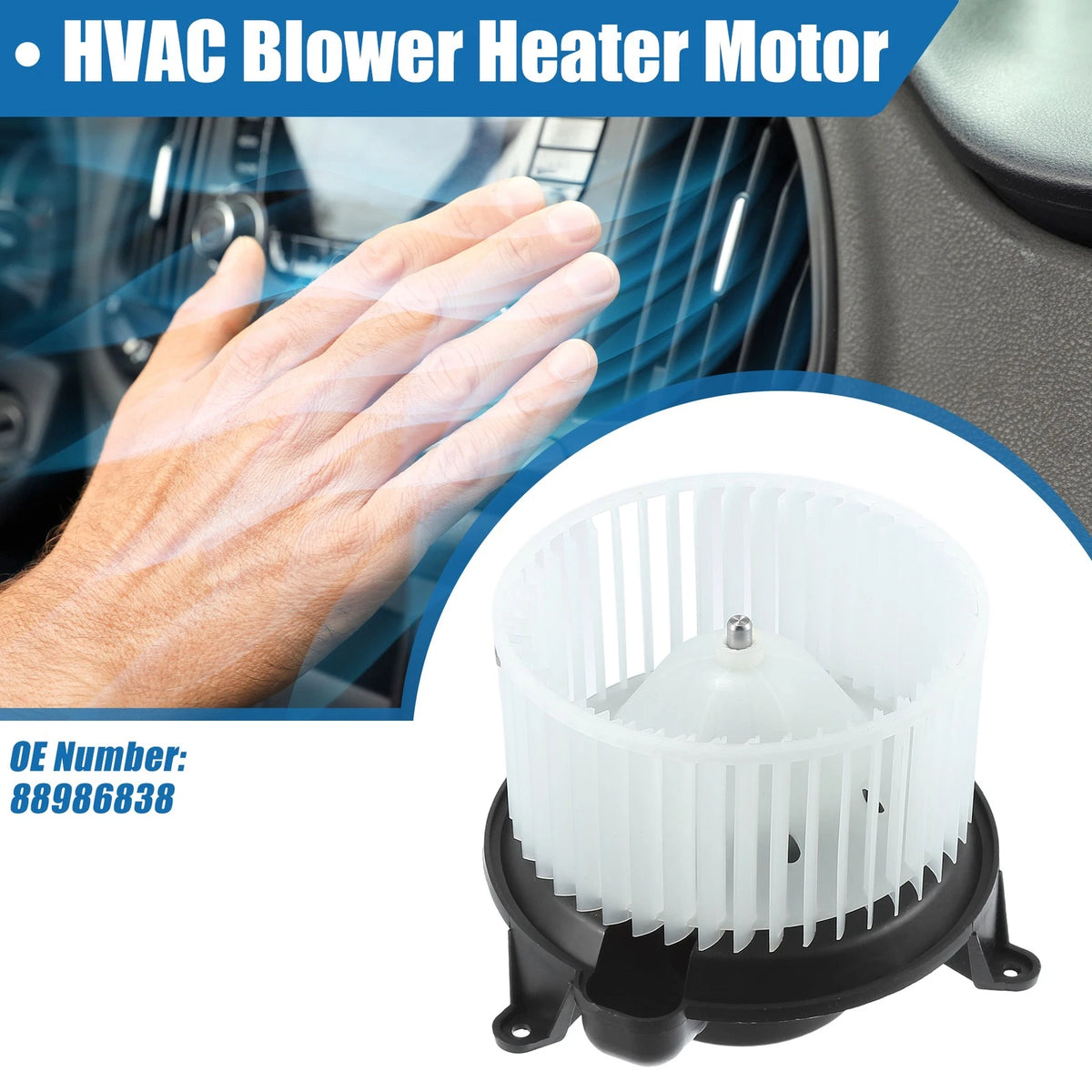 HVAC Heater Blower Motor Replacement for Chevrolet Avalanche 1500 (2003–2006)