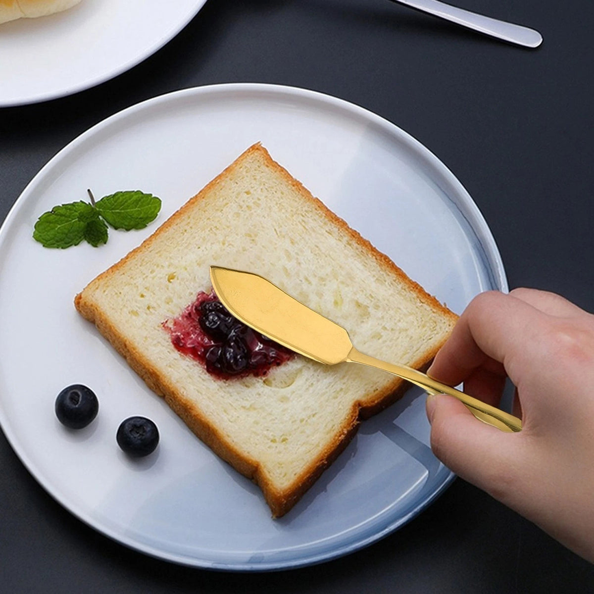 Stainless Steel Spreader Tool for Soft Cheeses, Jams, and Butter
