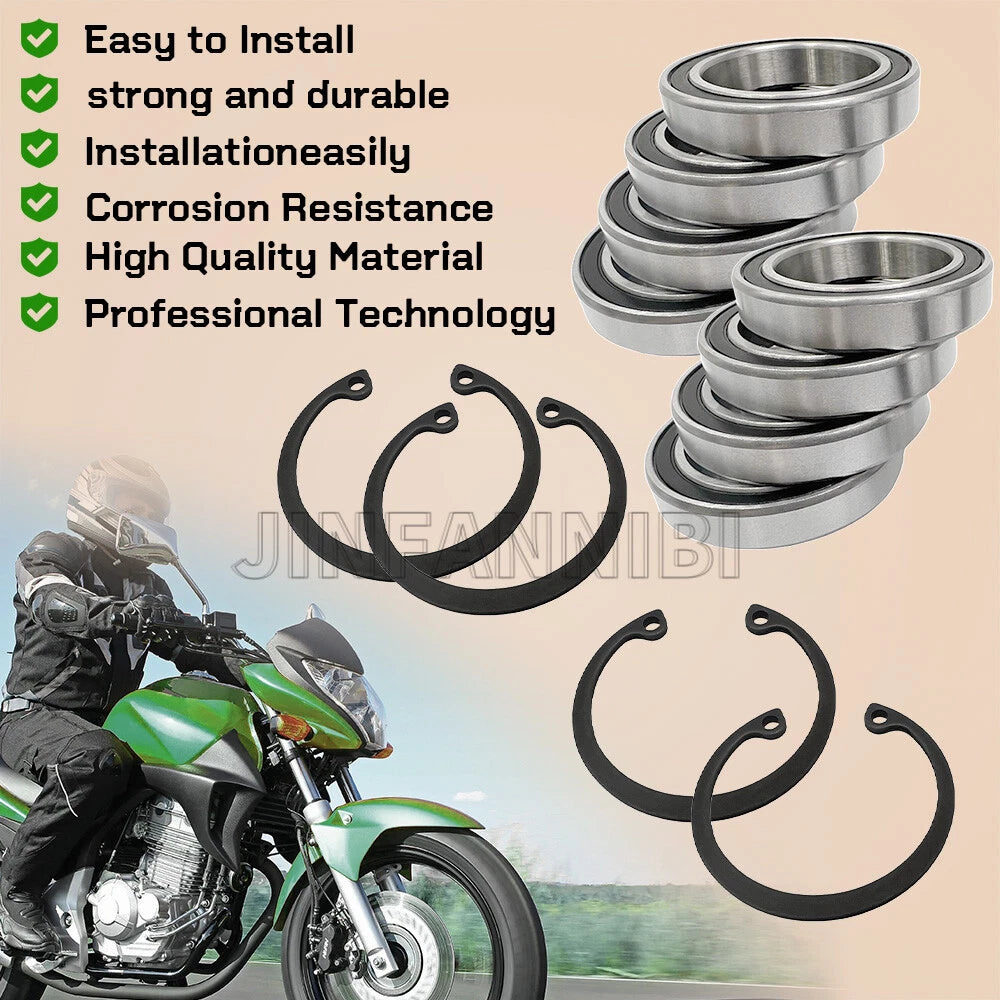 8PCS Spinner Floaters Wheel Bearings & Rings for Dub Davin Small Size