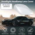 1 Pc Headlight Lens Cover for Chevy Corvette C6 (2005–2013) Clear