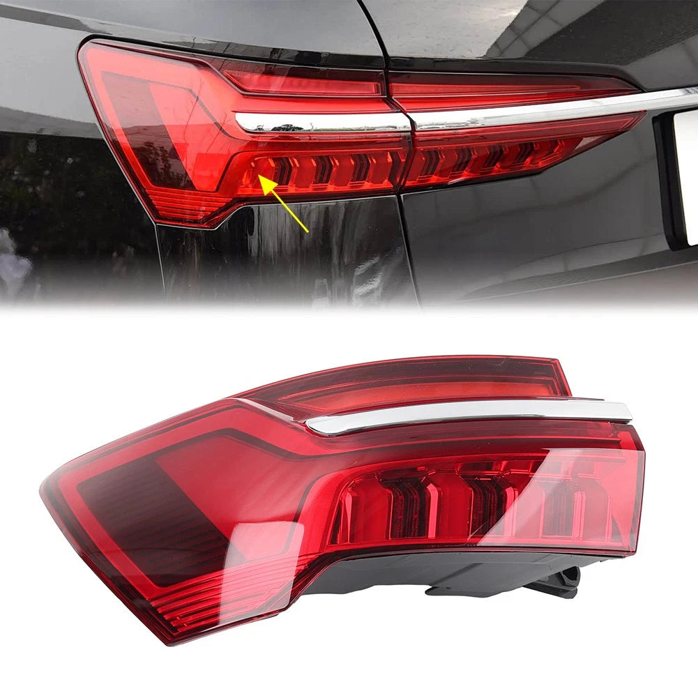 Outer Tail Light Assembly Stop Lamp For Audi A6 C8 2019-2023