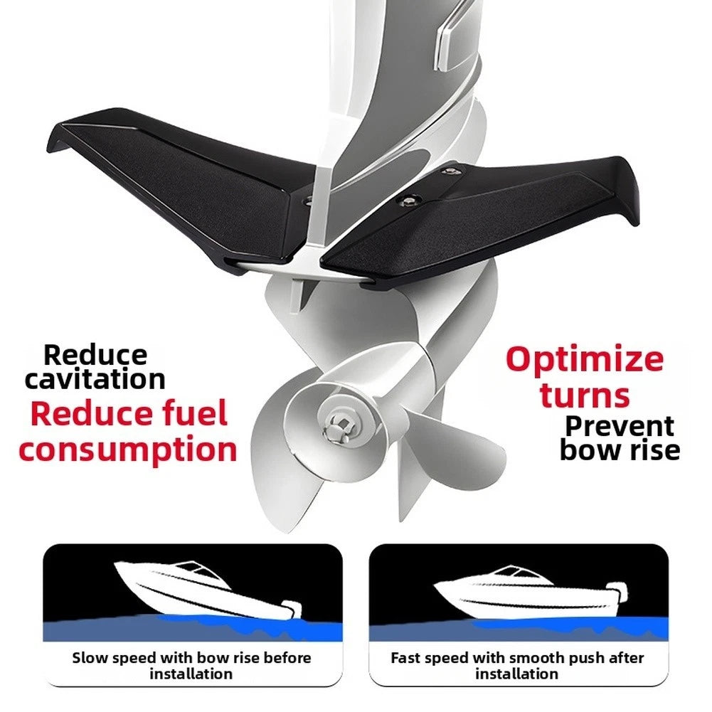 Outboard Hydrofoil for High-speed Boating (PP Construction)
