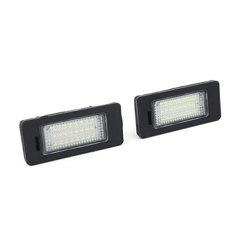 2Pcs 24SMD LED License Plate Light for Audi A1 8X / A3 8V / A4 S4 B8