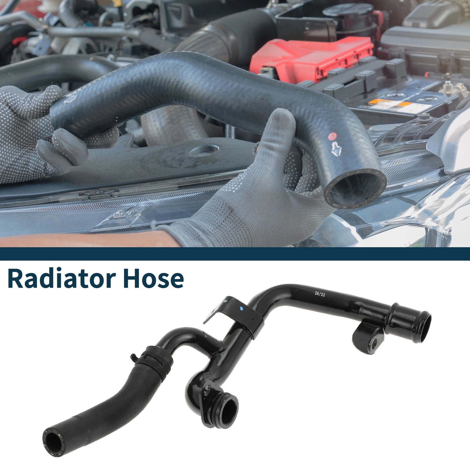 Radiator Hose Coolant Pipe Replacement for Volkswagen Eos 2009–2016 2.0T