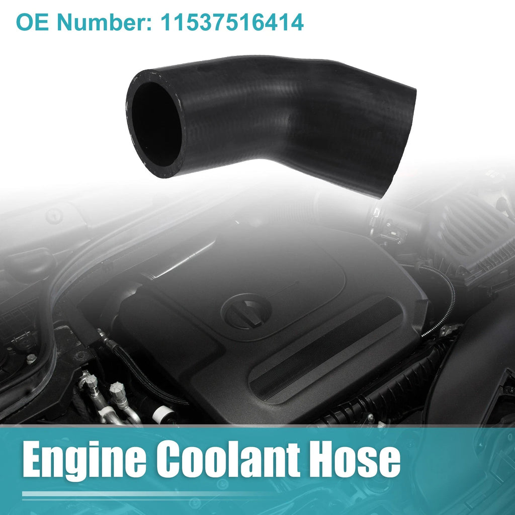 Engine Coolant Hose Replacement Rubber Black for BMW E82 E90 E91 E92 E93 (2007–2013)