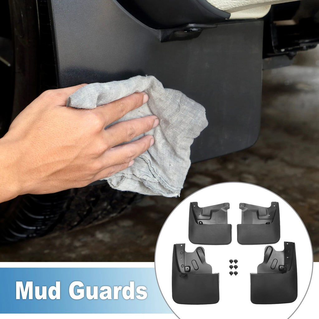 Mud Flaps Splash Guards Replacement Set for Toyota Tundra (2022–2024)