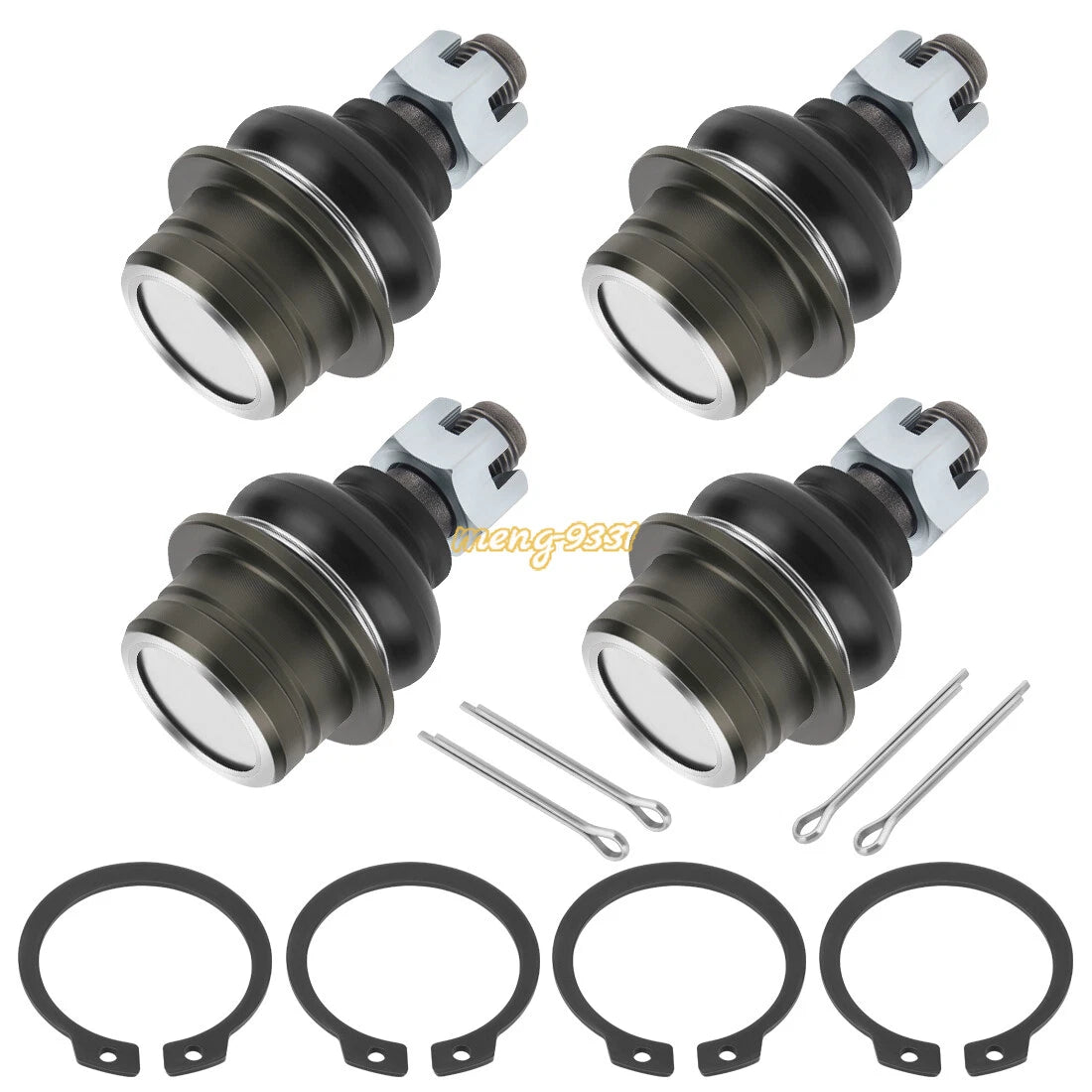 Set of 4 A-Arm Ball Joints for Arctic Cat DVX 400 (2004–2008)