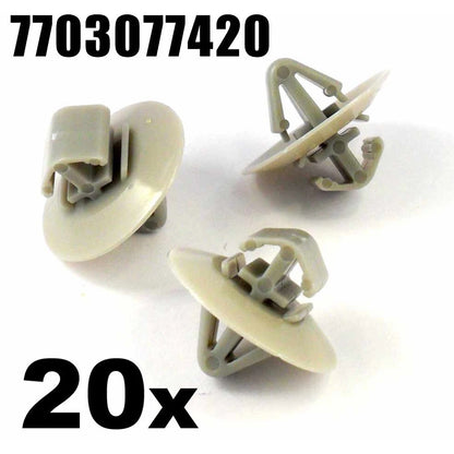 20PCS Clips for Renault Trafic MK2 (2001–2014)