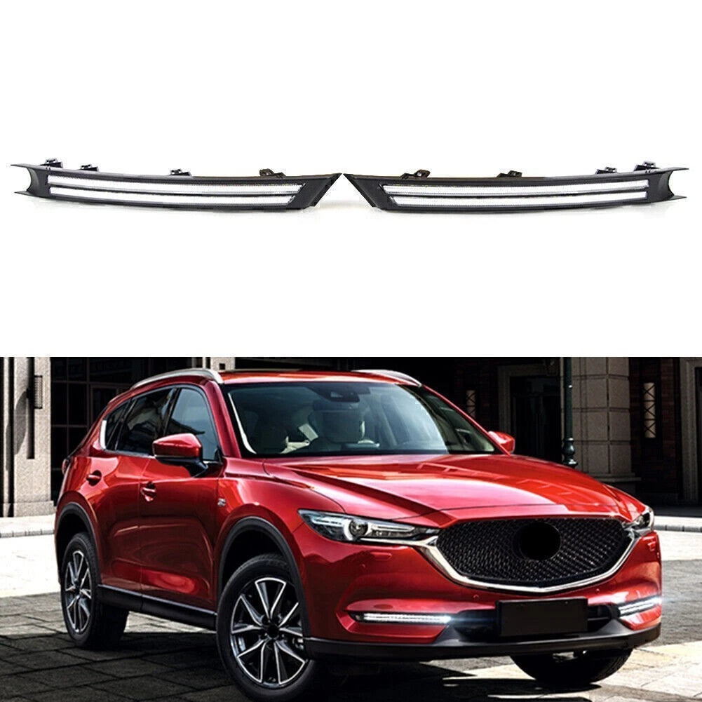 LED Daytime Running Lights for Mazda CX-5 (2017–2020) DRL Blinker
