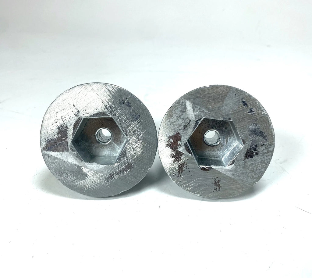 2X Marine Zinc Nut Anode for Zimar VT-2