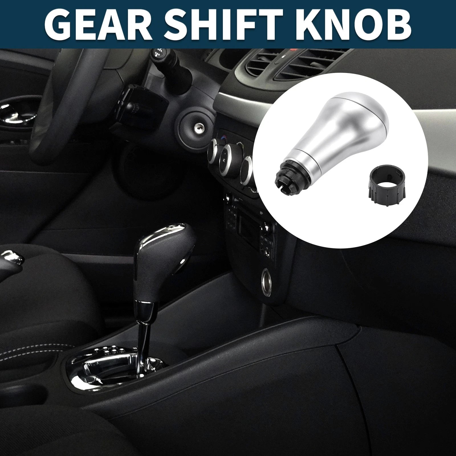6 Speed Manual Shifter Knob Replacement for Mercedes-Benz C-Class (2000–2014)