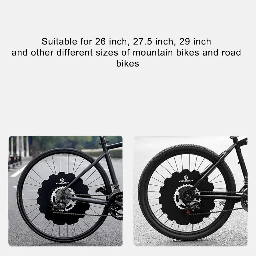 Portable Bike Disc Protective Cover for Cyclists