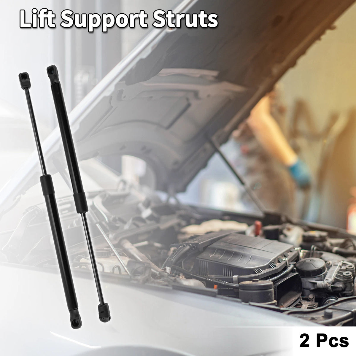 Front Hood Lift Supports Struts Gas Spring for Honda Crosstour (2012–2015)