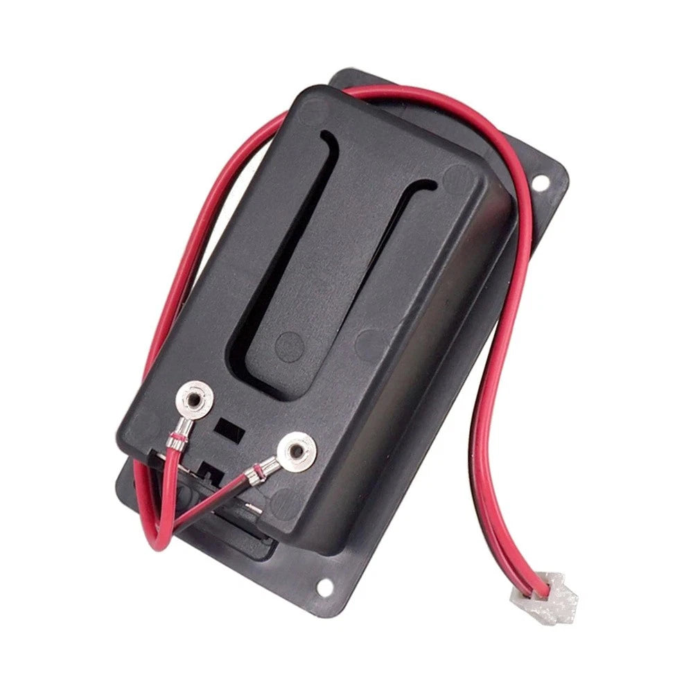 2Pcs Battery Holder Box for Acoustic Guitar (9V)
