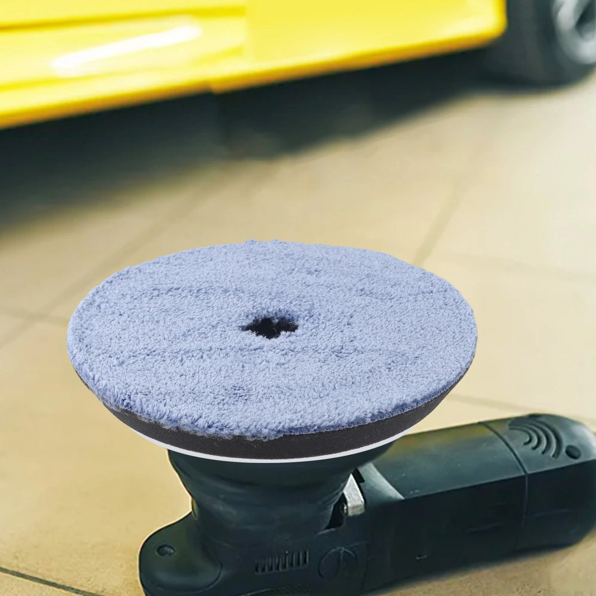3X Microfibre Pads 150mm for Car Polishing and Detailing
