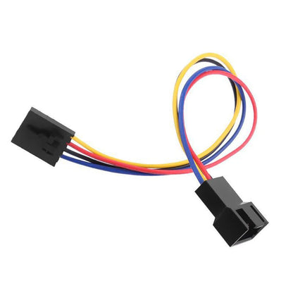 2Pcs 5Pin to 4Pin Standard PC Fan Adapter Cable Line For Dell
