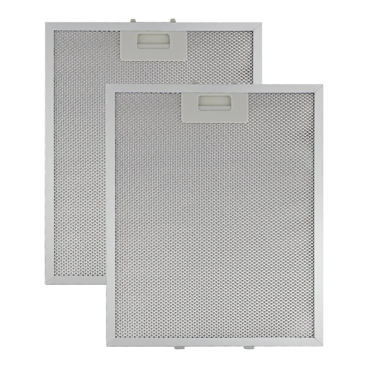 Set of 2 Metal Mesh Grease Filtration Filters 280x350mm