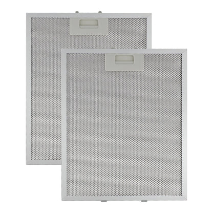 Set of 2 Metal Mesh Grease Filtration Filters 280x350mm