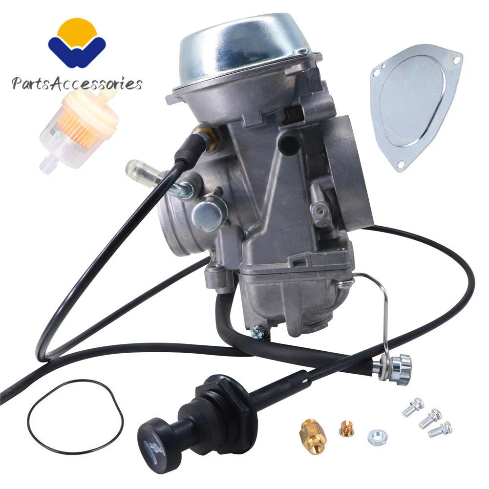 Carburetor and Choke Cable for Polaris Scrambler Sportsman 500 (1996–2002)