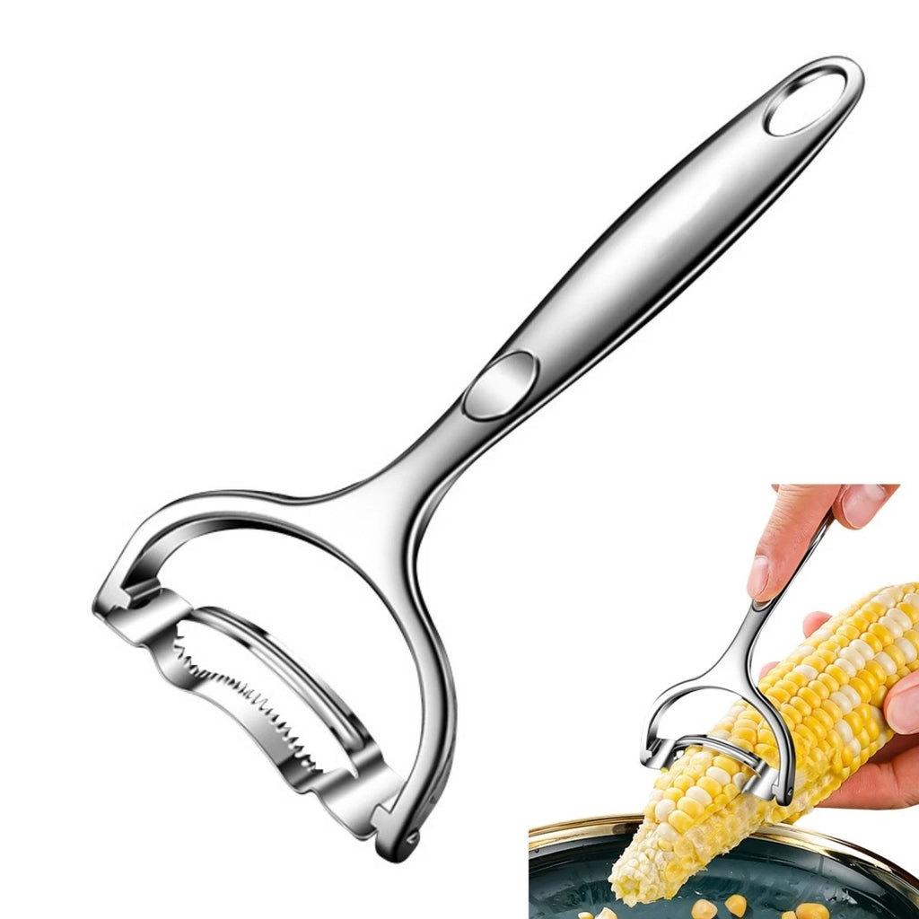 Corn Peeler for Kitchen Stainless Steel Kernel Stripper