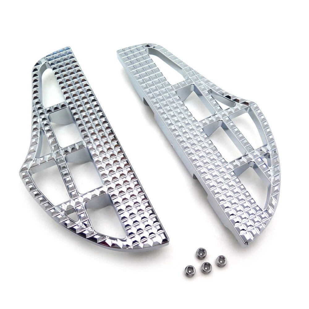 Dominator Shark Fin Passenger Footboard for Harley Softail (2000–2019)